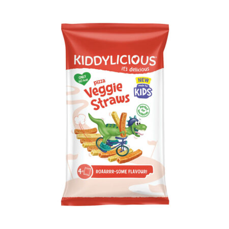 Kiddylicious Kids Veggie Straws Pizza 4x12g