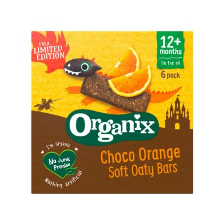 Organix Soft Oaty Bars Choco Orange 6x30g