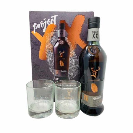 Glenfiddich Project XX 70cl with 2 Glasses