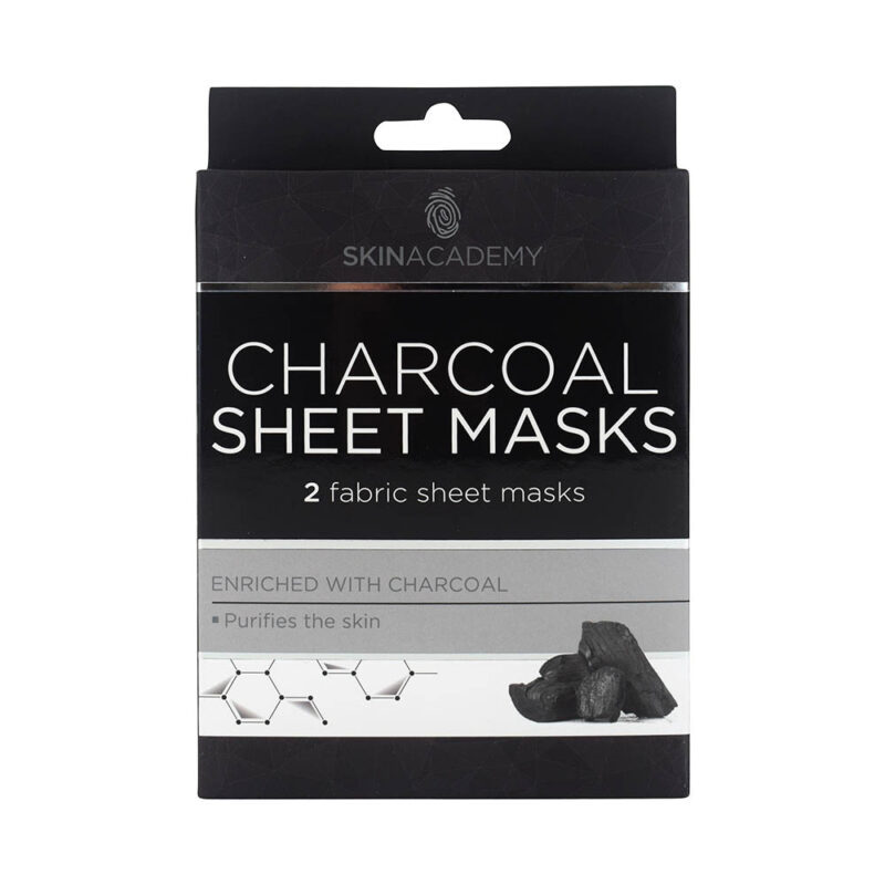Skin Academy Sheet Mask Charcoal