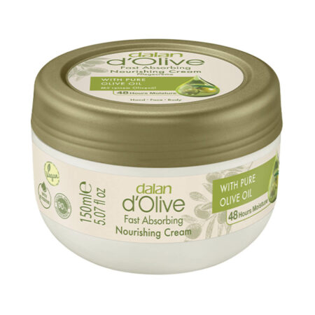 Dalan d’Olive Fast Absorbing Nourishing Cream with Pure Olive Oil 150ml