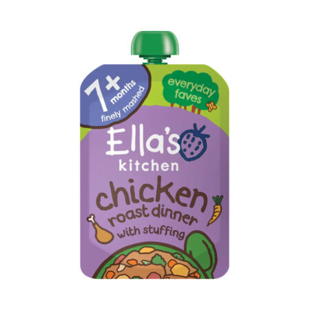 Ella's Kitchen Chicken Roast Dinner with Stuffing 130g