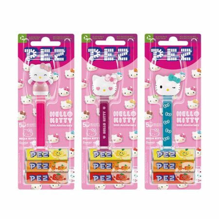 PEZ Hello Kitty Dispenser + 3 Refills 25.8g