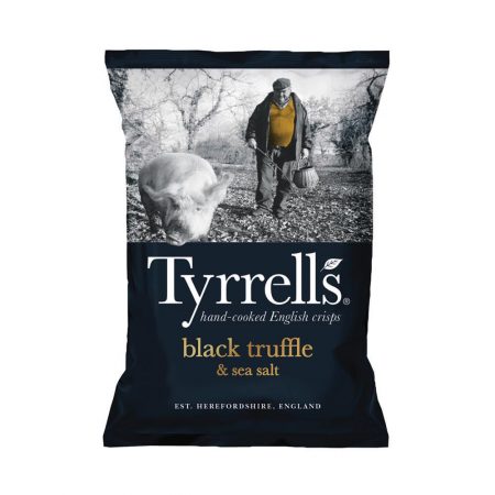 Tyrrell's Black Truffle and Sea Salt 150g